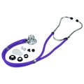Veridian Healthcare Sterling Sprague Rappaport-Type Stethoscope, Purple, Boxed 05-11011
